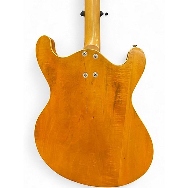 Vintage 1960s Mosrite Combo Natural Hollow Body Electric Guitar