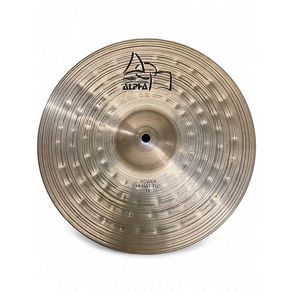 Used Paiste 14in Alpha Pair Cymbal