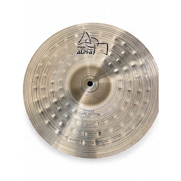 Used Paiste 14in Alpha Pair Cymbal