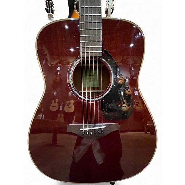 Used Yamaha FG850 Mahogany Acoustic Guitar