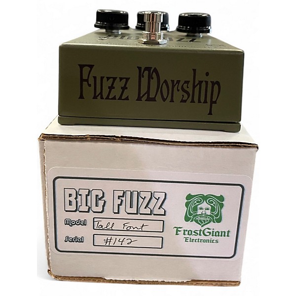 Used Frost Giant Electronics BIG FUZZ Effect Pedal