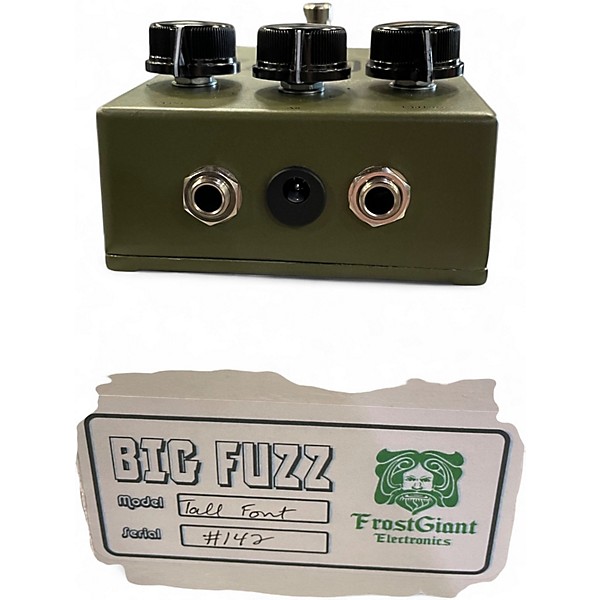 Used Frost Giant Electronics BIG FUZZ Effect Pedal