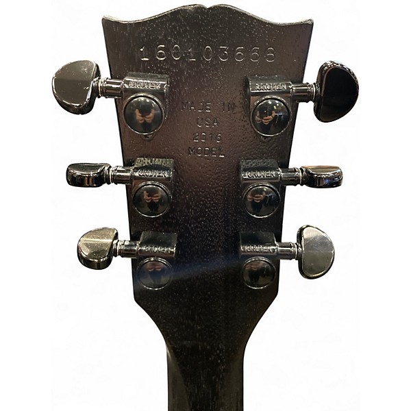 Used 2016 Gibson SG CM FRX Black Solid Body Electric Guitar