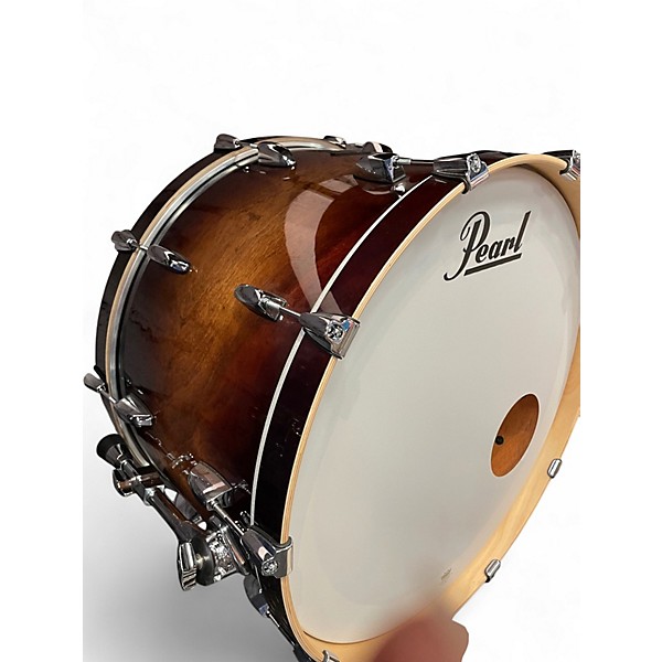 Used Pearl 3 Piece SESSION STUDIO SELECT GLOSS BARNWOOD BROWN Drum Kit