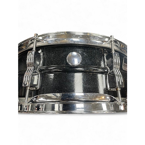 Used Ludwig 4.5X14 Acrolite Snare Black Galaxy Sparkle Drum