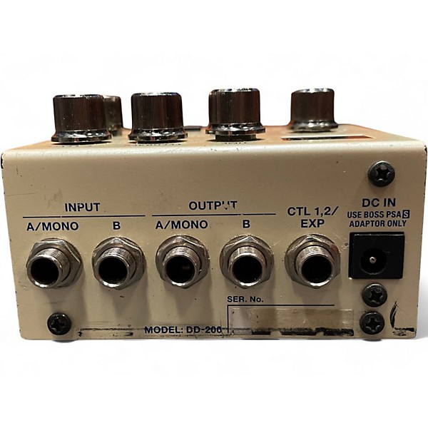 Used BOSS DD200 Digital Delay Effect Pedal