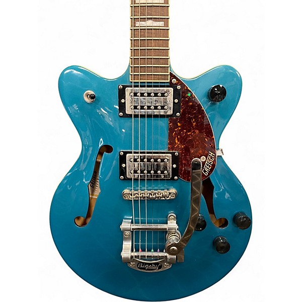 Used Gretsch Guitars G2657T Turquoise Hollow Body Electric Guitar