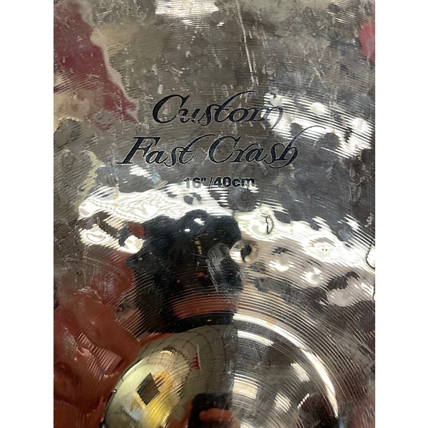 Used Zildjian 16in K Custom Fast Crash Cymbal