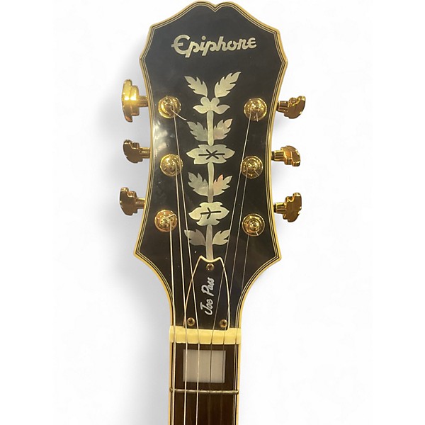 Used Epiphone Joe Pass Emperor Natural Hollow Body Electric Guitar