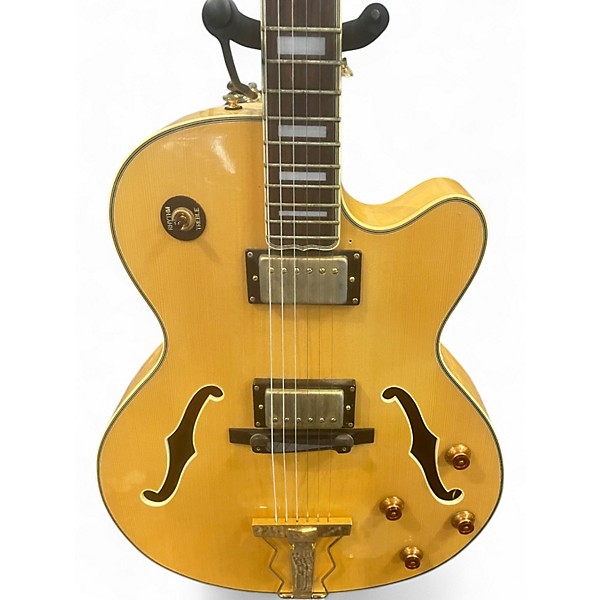 Used Epiphone Joe Pass Emperor Natural Hollow Body Electric Guitar