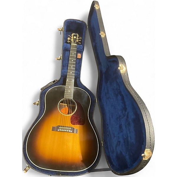Used Gibson J45 Rosewood 2 Color Sunburst Acoustic Electric Guitar