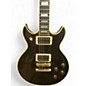 Vintage 1990s Ibanez AR200 Black Hollow Body Electric Guitar