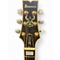 Vintage 1990s Ibanez AR200 Black Hollow Body Electric Guitar