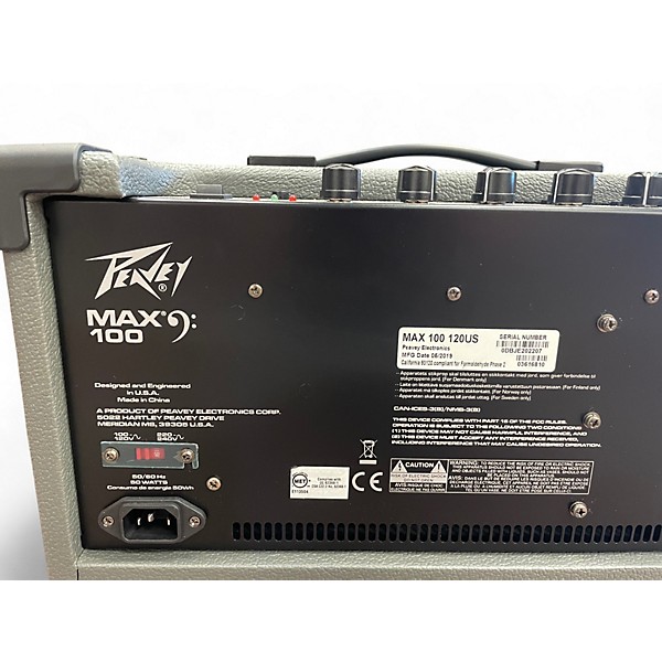 Used Peavey MAX 100 Bass Combo Amp