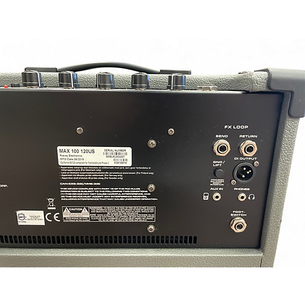 Used Peavey MAX 100 Bass Combo Amp