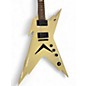 Used Dean Dime Razorback V Cream Solid Body Electric Guitar