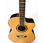 Used Washburn ag70cek Natural Acoustic Guitar
