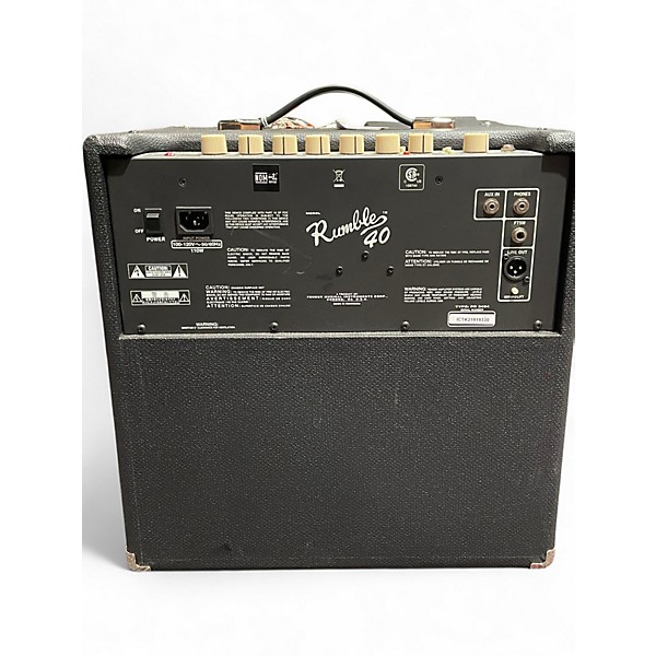 Used Fender Rumble V3 40W 1x10 Bass Combo Amp