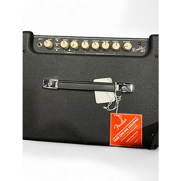 Used Fender Rumble V3 40W 1x10 Bass Combo Amp