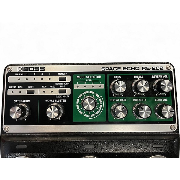 Used BOSS Space Echo RE202 Effect Pedal
