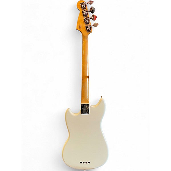 Used Squier Classic Vibe 60s Mustang Bass Olympic White Electric Bass Guitar