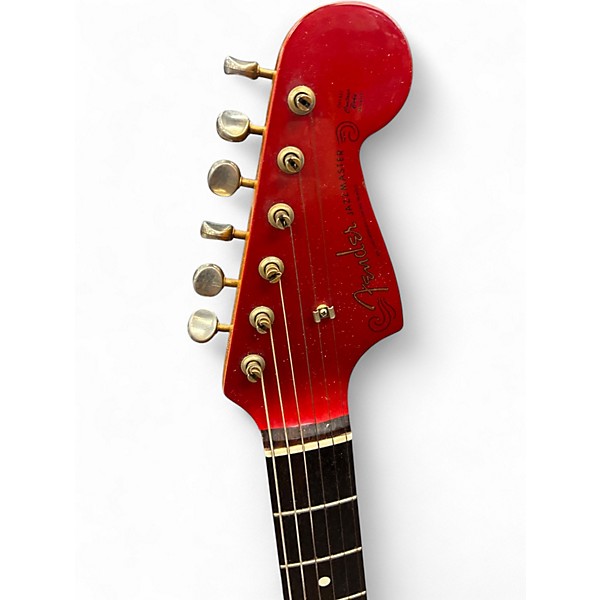 Vintage 1995 Fender Jazzmaster Candy Apple Red Solid Body Electric Guitar
