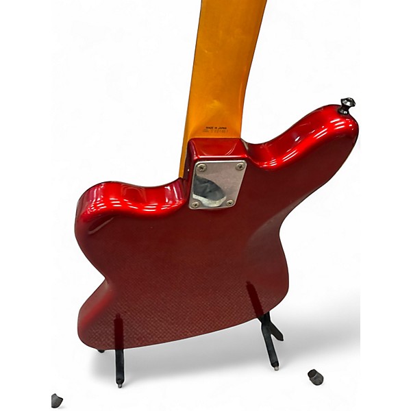 Vintage 1995 Fender Jazzmaster Candy Apple Red Solid Body Electric Guitar