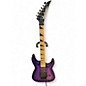 Used Jackson JS34Q Dinky transparent purple Solid Body Electric Guitar thumbnail