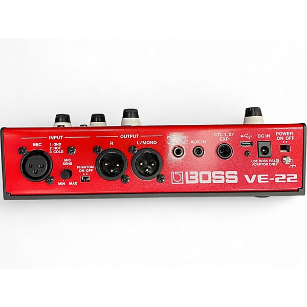 Used BOSS VE22 Vocal Processor