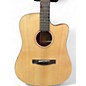 Used Donner dag-1c Natural Acoustic Guitar