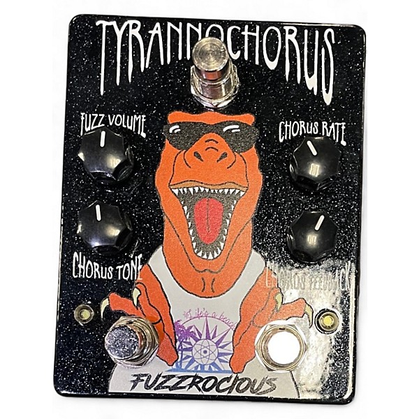Used Fuzzrocious TYRANNOCHORUS Effect Pedal