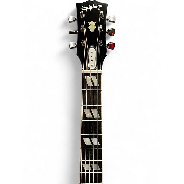 Used Epiphone Inspired by Gibson Custom 1963 Dove Reissue Natural Acoustic Electric Guitar