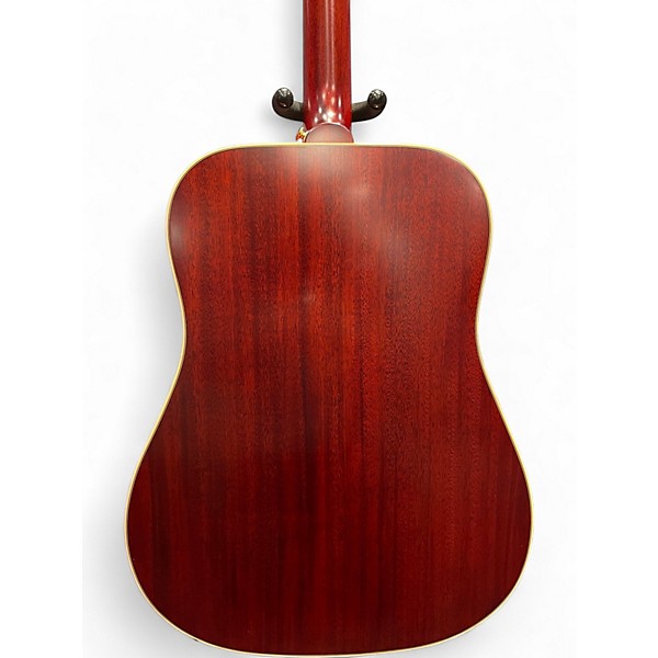 Used Epiphone Inspired by Gibson Hummingbird Cherry Sunburst Acoustic Electric Guitar