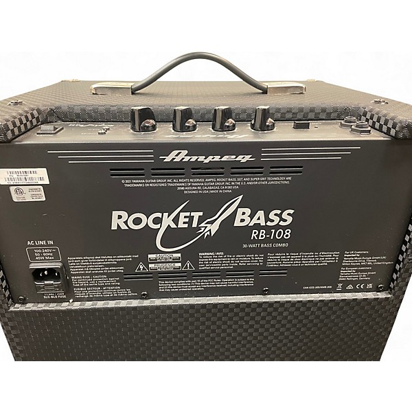 Used Ampeg Rocket Bass RB108 Bass Combo Amp