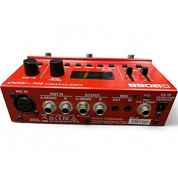 Used BOSS RC500 Pedal