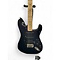 Used Squier SONIC STRATOCASTER Black Solid Body Electric Guitar