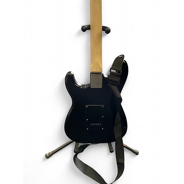 Used Squier SONIC STRATOCASTER Black Solid Body Electric Guitar