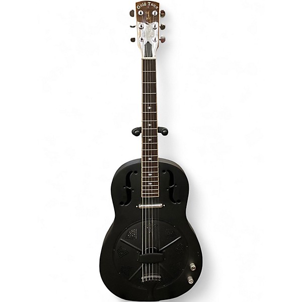 Used Gold Tone GRE PAUL BEARD  BRASS TOP RESONATOR BRUSHED CHROME Acoustic Guitar