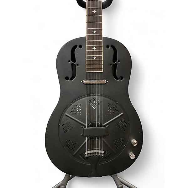 Used Gold Tone GRE PAUL BEARD  BRASS TOP RESONATOR BRUSHED CHROME Acoustic Guitar