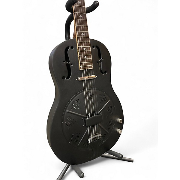 Used Gold Tone GRE PAUL BEARD  BRASS TOP RESONATOR BRUSHED CHROME Acoustic Guitar