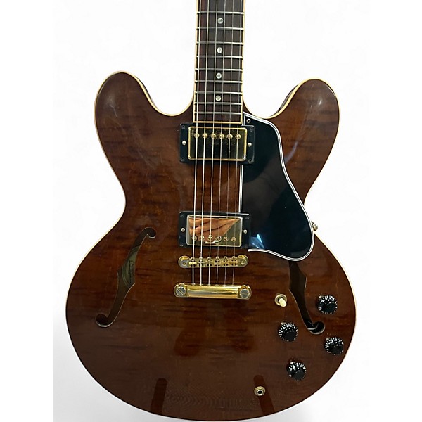 Used 2000 Gibson ES-335 Dot Transparent Brown Hollow Body Electric Guitar
