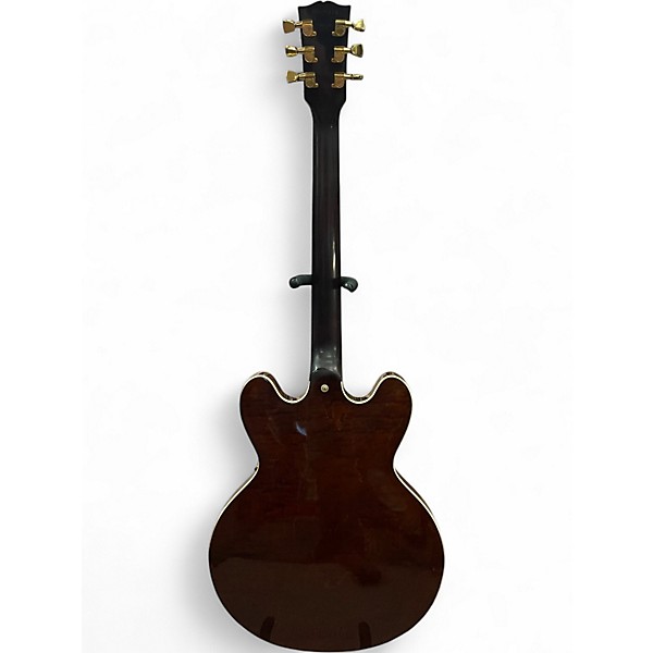 Used 2000 Gibson ES-335 Dot Transparent Brown Hollow Body Electric Guitar