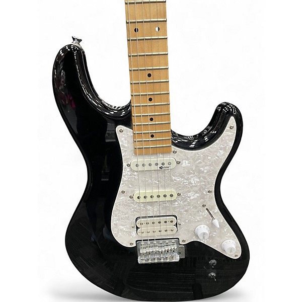 Used Fernandes Retrorocket SSH Black Solid Body Electric Guitar