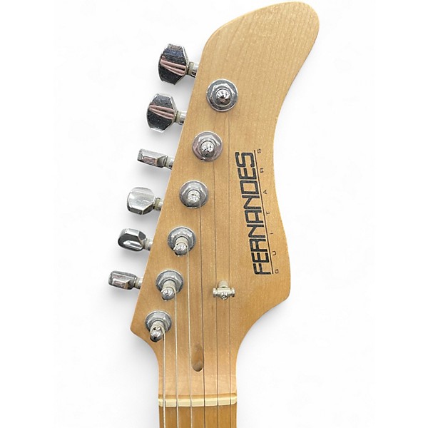 Used Fernandes Retrorocket SSH Black Solid Body Electric Guitar