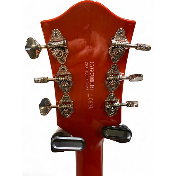 Used Gretsch Guitars G5420T Electromatic Orange Hollow Body Electric Guitar