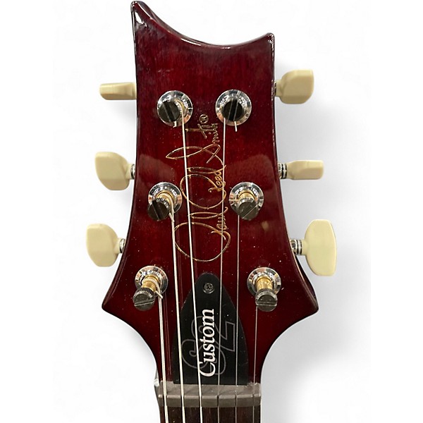 Used PRS S2 Custom 24 red burst Solid Body Electric Guitar