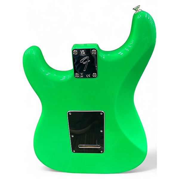 Used Fender Player Stratocaster Green Solid Body Electric Guitar