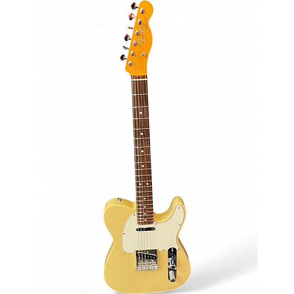 Used Fender Vintera III Telecaster Vintage White Solid Body Electric Guitar