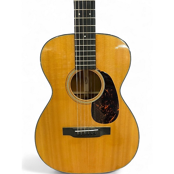 Used Martin 0-18 Natural Acoustic Electric Guitar