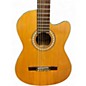 Used Vantage VSC-20 CE Vintage Natural Classical Acoustic Electric Guitar